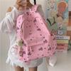 Schoolbag new Japanese-style cute girl's backpack, haha fun lightweight backpack, versatile for students, middle and high school students