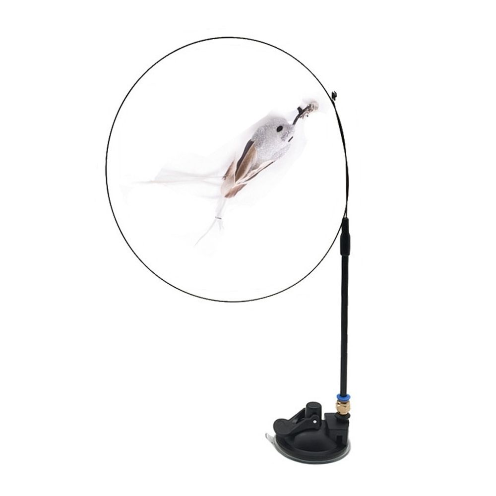 

Имитация птицы с колокольчиком, присоска, интерактивная, свободные руки, игрушка-палочка, товары для кошек, игрушка для кошки, игрушка-палочка для кошки 4