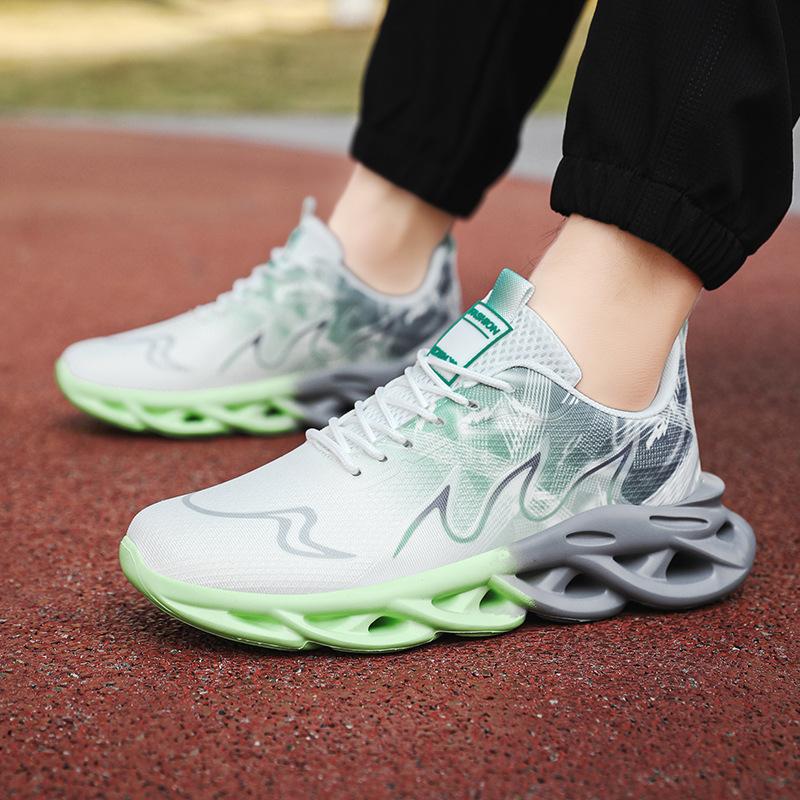 Große Größe Dad Shoes Schuhe Netzstoff Lässig Leicht Atmungsaktiv Sportschuhe Weiche Sohle Stoßdämpfend Laufschuhe