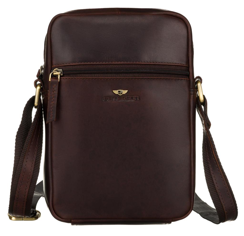 PTN 704E-OPU-6729 Brown Leather Bag
