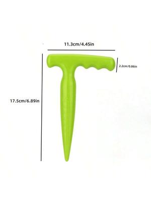 Hole Puncher Plastic Garden Plant Seed Seedlings Hole Seedlings Long Handle Hole Seedling Breeder Garden Tool