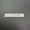 LIMITED Car Letter Emblem, 3 Sizes, 2 Colors, 3D ABS Sticker for Jeep Car Exterior ALU1