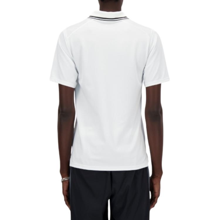 New Balance Polo Shirt Men's White MT41402-WT