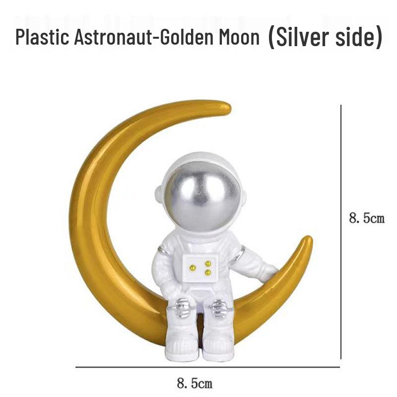 Creative Astronaut Desktop Figurine - Space Pilot Ornament