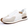 Men's shoes spring new leather breathable sports casual men's trend versatile thick sole