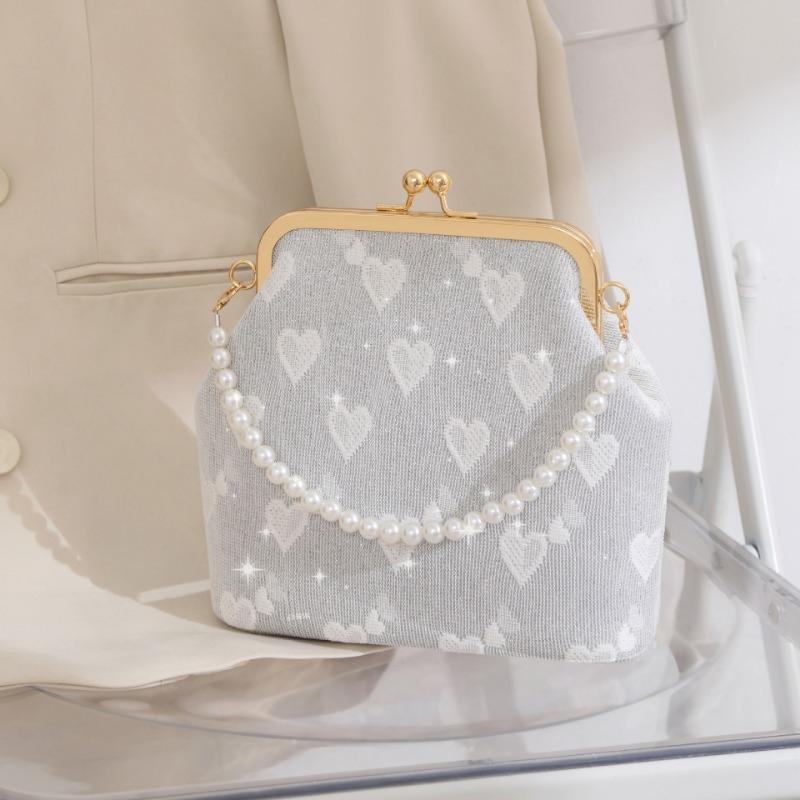 

Новая наплечная сумка, ретро-стиль, классическая сумка для Ханфу, сумка на цепочке с зажимом в виде сердца.