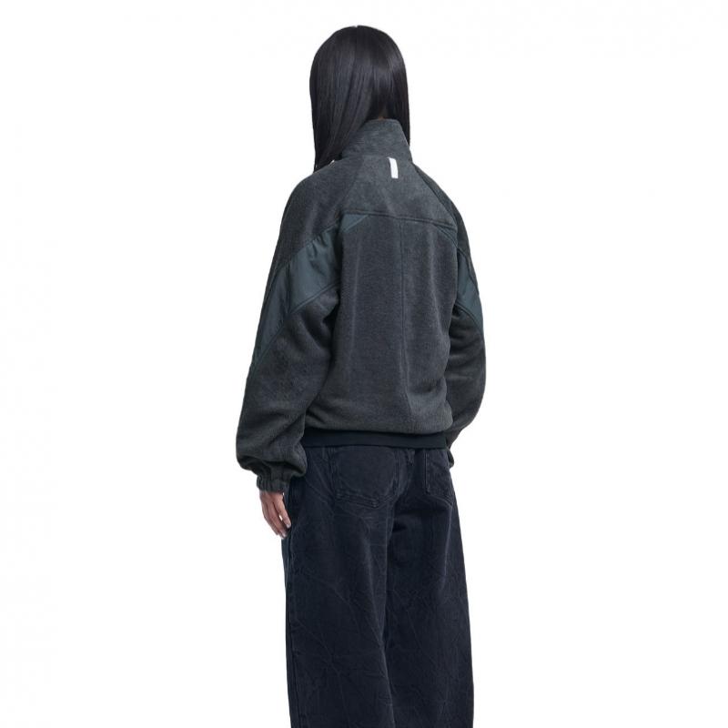 Nomanual T.s Fleece Jacket   Charcoal