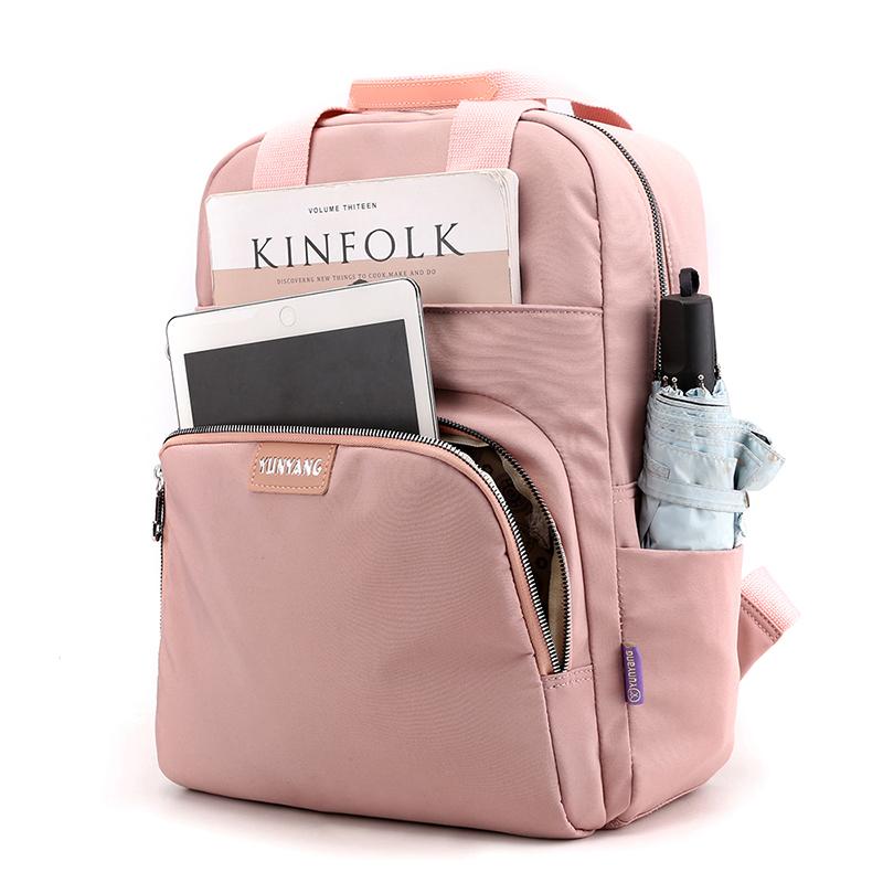 Backpack with USB Charging Port – 15.6-inch Laptop Bag for Women, Travel & Work – 8 Colors Available, Fits Suitcase Handle