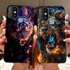 For Infinix Hot 10 Case Silicone Cute Cat Fashion Flowers Luxury Painted Back Cover For Inifnix Hot 10 Phone Case X682B X682C