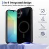For Samsung Galaxy A06 5G Magnetic Case Skin Touch Matte Translucent PC + TPU Anti-Drop Phone Cover