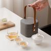 Mu Yi Portable Ceramic Travel Tea Set