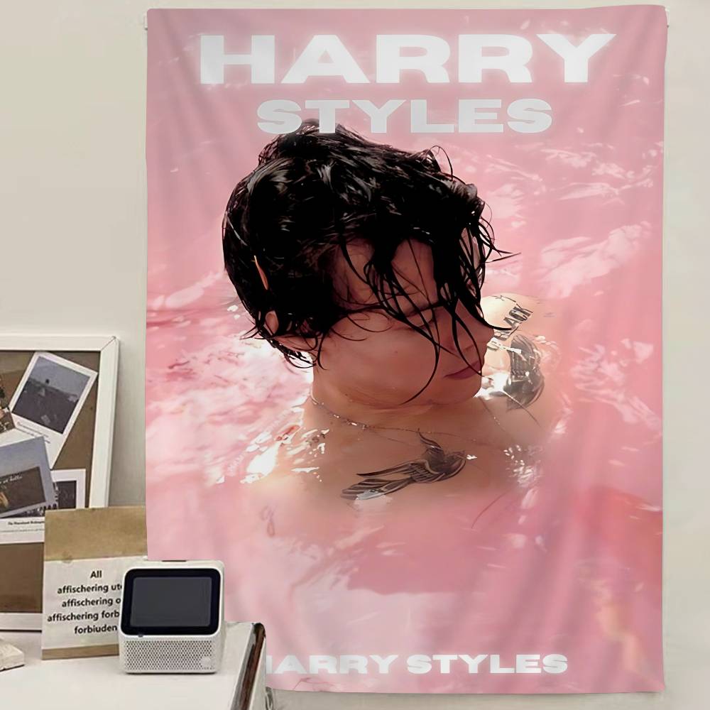 

Singer HHarrys SStyles Anime Tapestry Indian Buddha Wall Decoration Witchcraft Bohemian Hippie Wall Hanging Sheets 74x94cm(29x37in)