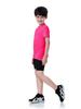 Kids' PRO Sports Fitness Gear: Boys' & Girls' Quick-Dry Running Sets with Long/Short Sleeve Shirts, Elastic Shorts, and Long Pants.