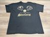 Pittsburgh Steelers T-Shirt Faded Distressed Mens Size XL NFL Tee Short Sleeve