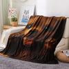 1 szt. Flanelowy Koc z Nadrukiem Kreskówkowym, Wysoka Jakość, Wygodny na Wszystkie Pory Roku, Wystrój Domu, Ciepło i Komfort, Idealny na Prezent Świąteczny lub Urodzinowy