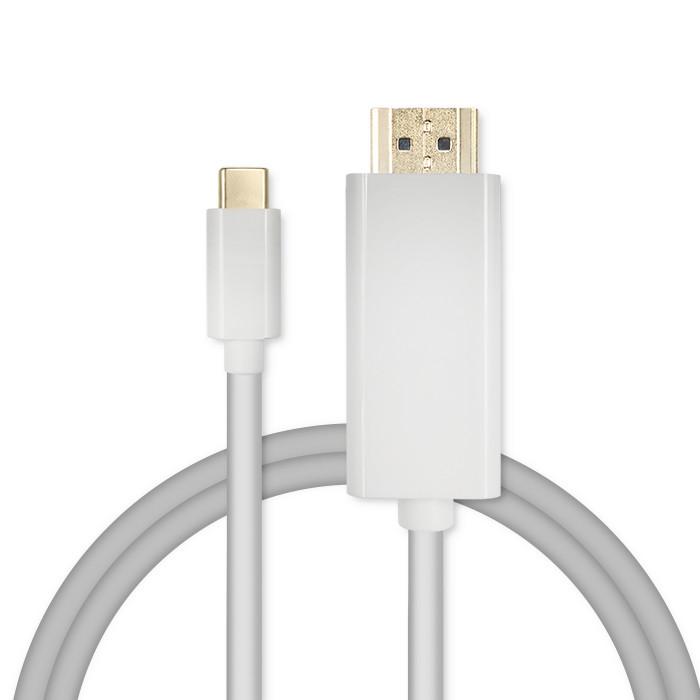 Qoltec Wall Charger 12W | 5V | 2.4A | USB + USB Type-C Cable