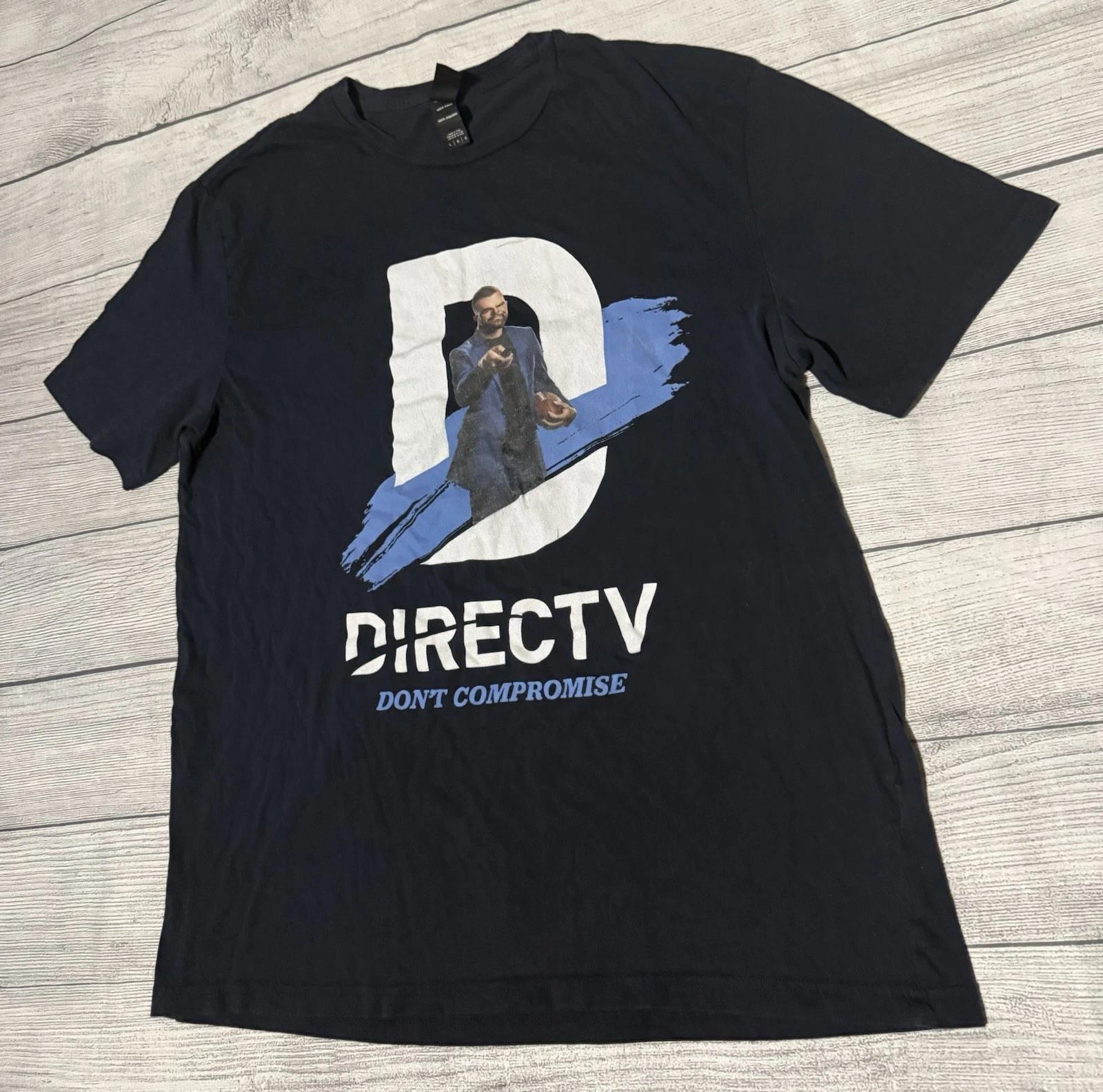 Travis Kelce Directv Employee Graphic T Shirt Size Large Incredibly Rare S