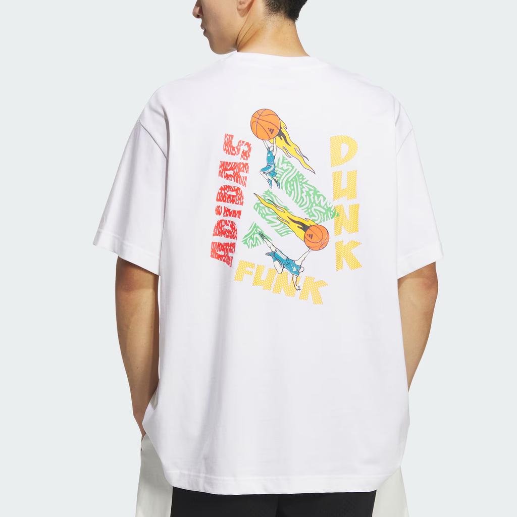 Adidas T Shirts Men's White Crew Neck JC6786
