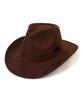 Yunibeosyeolkemiseuteuli Cowboy Suede Brown Fedora Fedora