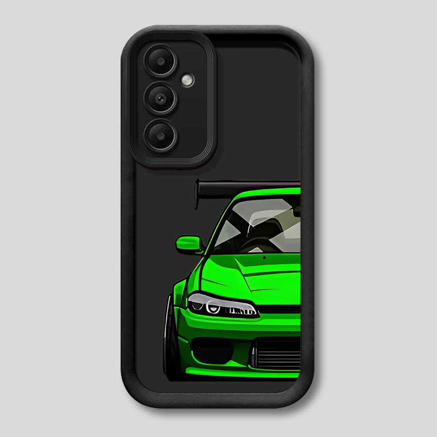 Case for Samsung Galaxy A23 A32 A34 A73 A52 A22 A24 A25 A26 A54 A21s A53 A31 Soft Cover Japan JDM Sports Cars