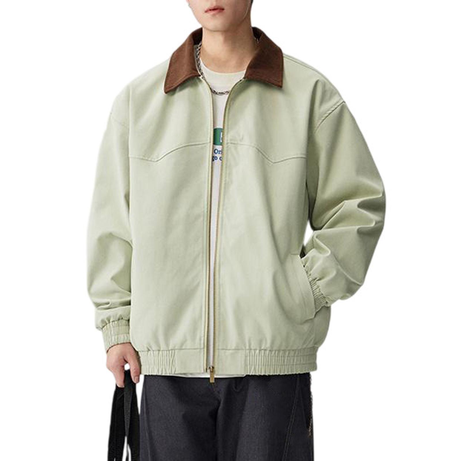 

Мужская однотонная камуфляжная куртка для активного отдыха, мужская повседневная куртка на пуговицах с карманами XL