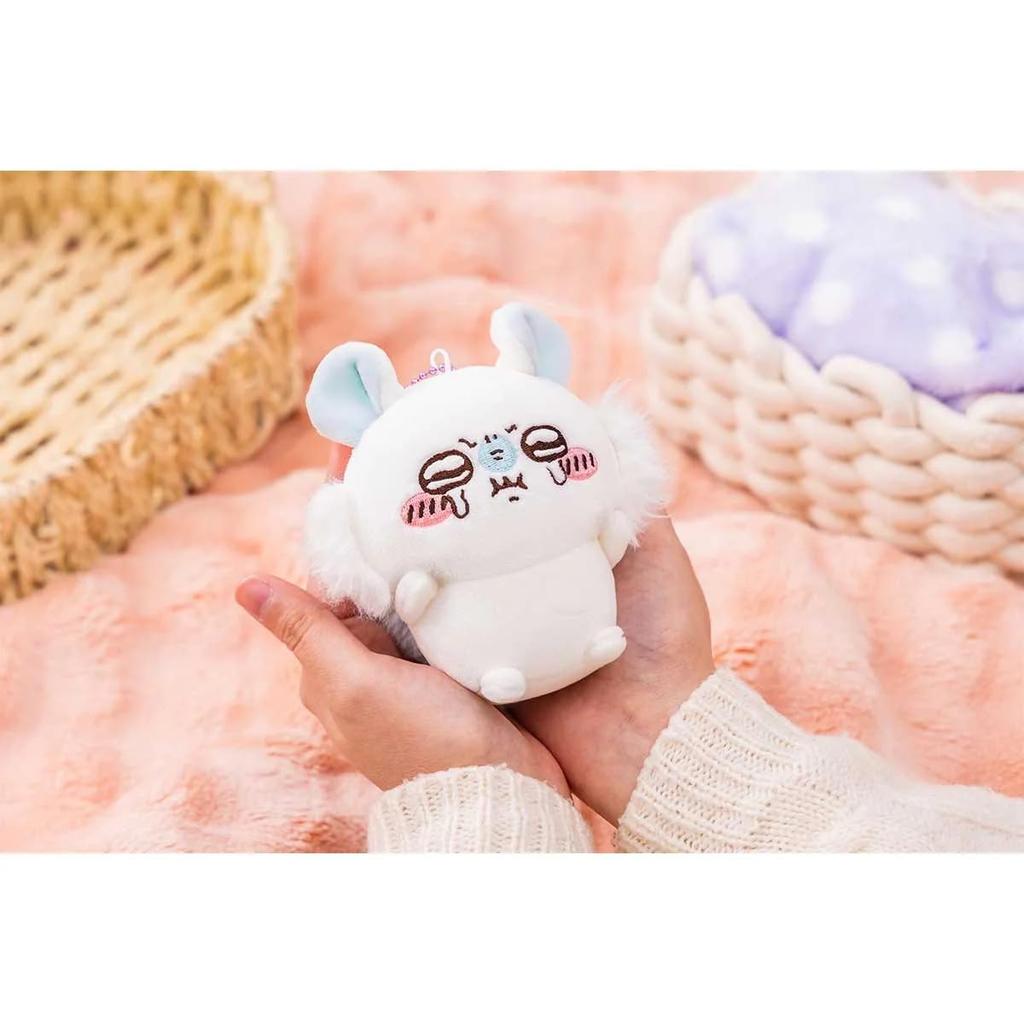 Chiikawa Mascot Plush Toy PUN. (Bicolor Cat)