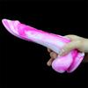 Weiblicher farbiger Silikondildo, Simulation großer Penis, alternative Produkte für Erwachsene