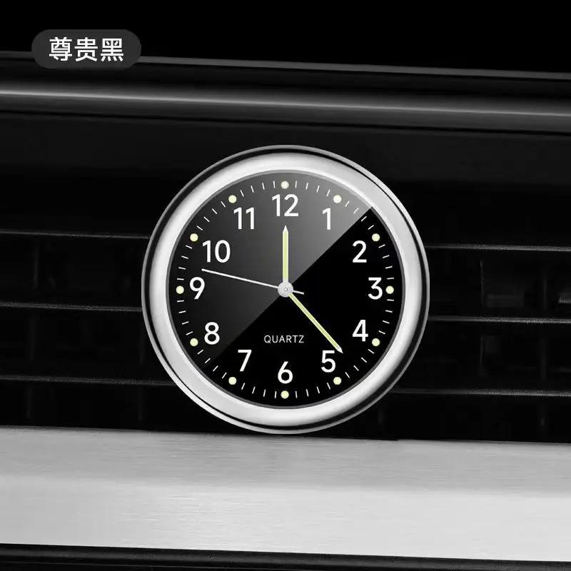 

Мини-часы Мини-кварцевые часы Светоизлучающие электронные часы Водонепроницаемые часы для велосипеда, мотоцикла, приборной панели автомобиля чёрный