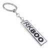 Keychain Pendant Zinc Alloy Durable Letter Dog Plate Charm Keyring Doors Backpacks Handbags Pendant Key Accessory
