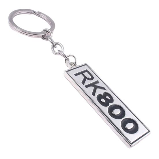 Keychain Pendant Zinc Alloy Durable Letter Dog Plate Charm Keyring Doors Backpacks Handbags Pendant Key Accessory