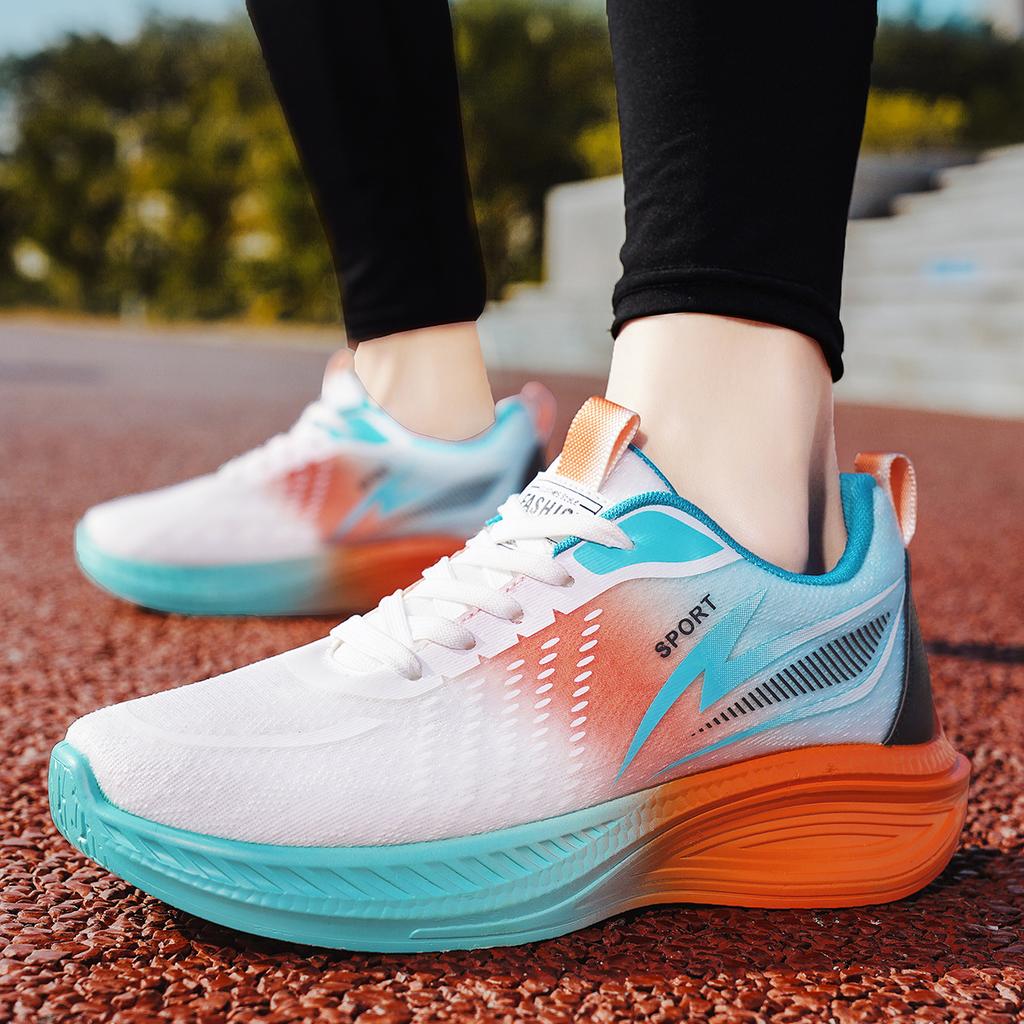 2026 Foreign Trade New Casual Soft Bottom Running Shoes Versatile Breathable Mesh Fashion Trend Sports Shoes