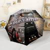 Parapluie Personnalisé Texte Renault Trucks Parapluie Automatique d'Extérieur Compact 8 baleines Léger Léger Toutes saisons Voyage Tendance