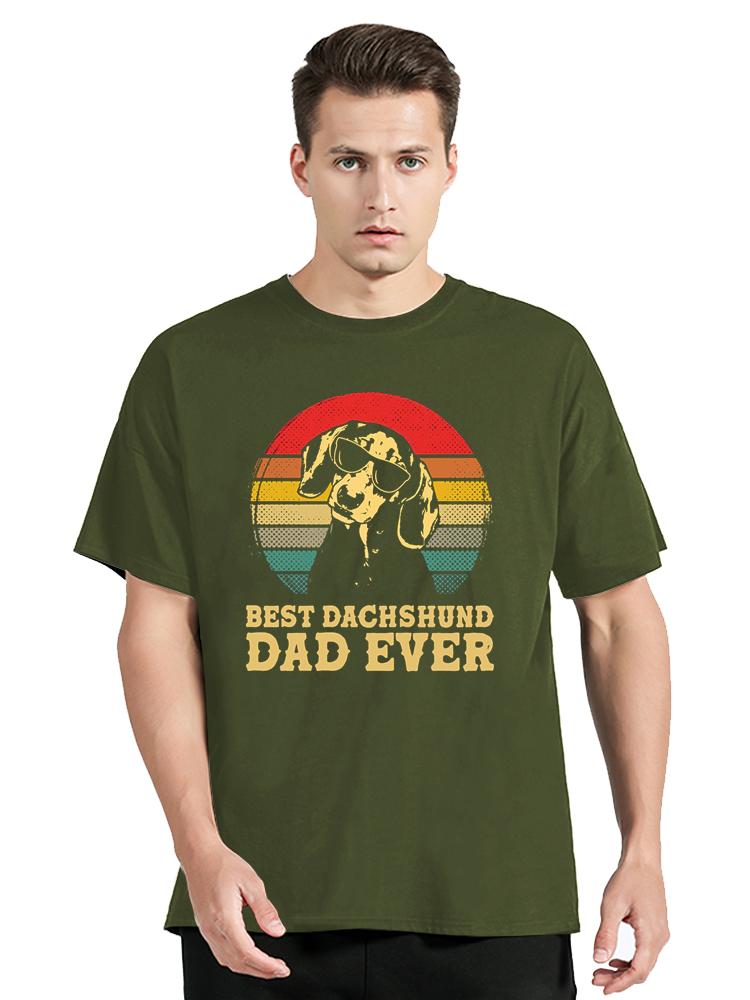 Funny Low Rider Dachshund Sausage Dog Oversized T-shirt Anime Men's Clothing Female Designer Fitness T Shirt Manga Cotton Tshirt