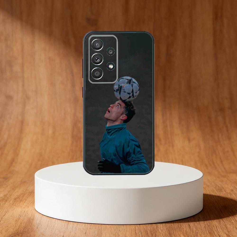 F-Football C-CR7 R-Ronaldo 7 Phone Case For Samsung S25,S24,S21,S22,S23,S30,Ultra,S20,Plus,Fe,Note,10,9,5G Black Cover
