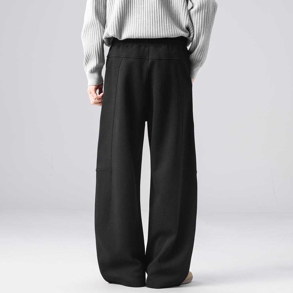 G American Heavy Deconstruction Casual Sweatpants Men's Loose Drape Sports Straight Wide-leg Trousers Autumn