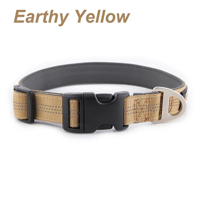 

Collars Pet A buckle diving material dog with adjustable anti strangulation stainless steel pet Buckle for Small Large Dogs S