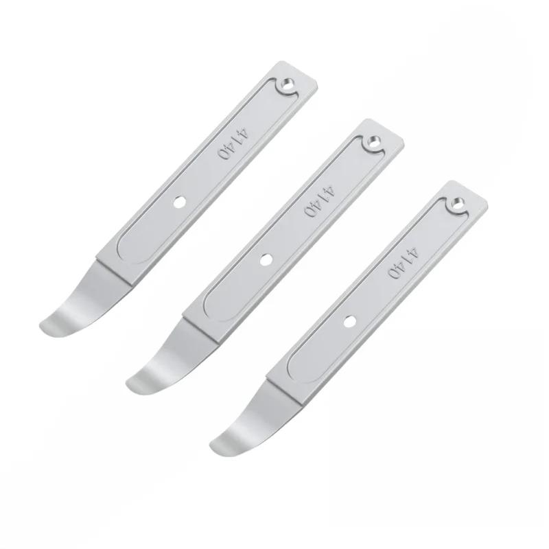 4140 Metall-Stemmeisen, Werkzeug zum Entfernen von Autoverkleidungen, Mini-Taschen-Stemmeisen aus rostfreiem Stahl für den Auto-Innenverkleidungs-Druckknopf