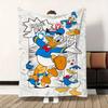 Kawaii Duck Cartoon Anime Blanket School Warm Winter Blankets for Bed Bedroom Decoration Home Bedspread the Sofa Throw Knee Nap