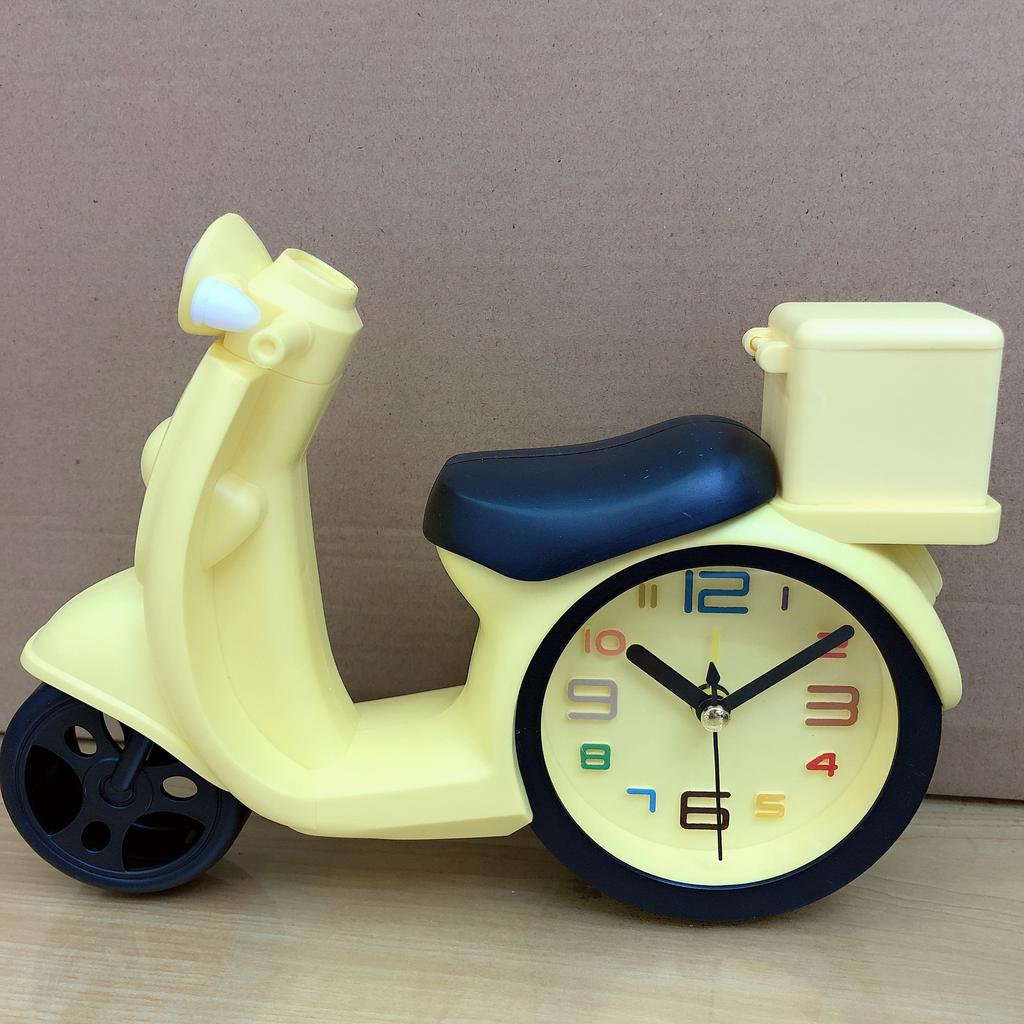 Korean creative electric car alarm clock student wakes up clock stationery store daily necessities