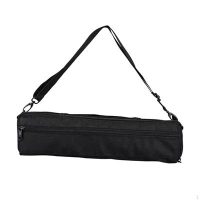 Flöte Tragen Fall Schützen Tasche Leinwand Leichte Plüsch Innen Verstellbaren Riemen für Musical
