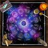 Tarot Card Tablecloth Altars Cloth Astrology Divinations Non-Slip Mat 12 Constellations Tablecloth Tapestry Home Decors