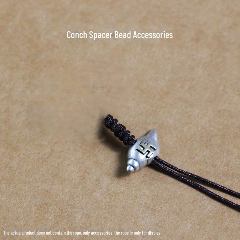 

Невыцветающие бусины в форме ретро-ракушки Будды: Аксессуары-разделители своими руками для плетеных веревок