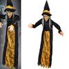 Festival Decoration Witch Sound Control Prop Ghost House Bar Toy Electric Glowing Hanging Ghost for Festival Party Decor