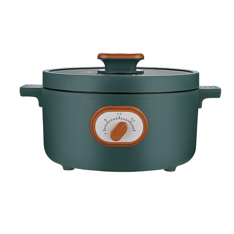 Oală electrică multifuncțională de 3L și tigaie pentru cămine - Perfectă pentru tăiței și multe altele.