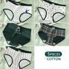 5Pcs Cotton Women Panties Breathable Underwear Lovely Young Girls Briefs Sexy Low Waist Panty Underpants Female Lingerie