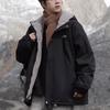 Men's Autumn and Winter New Cashmere Thickened Cotton Coat