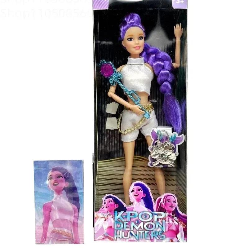 NEU Puppenspielzeug Kpop Dämonenjäger Actionfigur Spielzeug-Rumi Mira Zoey Wunderschöne Prinzessin--Babypuppen Plastik DIY Spielzeug für Mädchen
