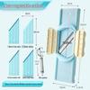 Commercial Handheld Potato Grater & Slicer with Hand Guard for Restaurants and Canteens