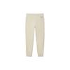 Li Ning Sports Lifestyle Series Solid Color Cuffed Sweatpants Unisex Bottoms Beige AKLR869-1