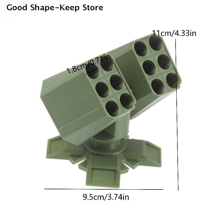 3D Printed Missile Shaped Pen Holder Desktop Organizer in Unique Design